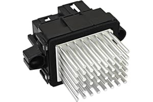 TVM TRAVERMAN HVAC Blower Motor Resistor 13503201 (5Pin) Compatible with B.u.i.c.k Cadillac Dodge J.e.e.p Chrysler Ram C/V Ford Lincoln Replaces 84178783 13501703 13598090 13598091 DG9Z-19E624-A