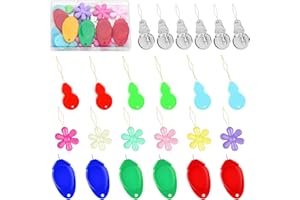 KAQRHFT Needle Threaders, 24 PCS Needle Threader Kit for Needle Work, 4 Types Simple Needle Threader Tool with Clear Storage Box for Hand Sewing, Sewing Machine, Embroidery Floss