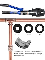 AMZCNC ProPress Tool Kit,Copper Tube Fittings