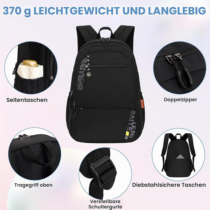 ryanair handgepäck rucksack 40x20x25,Klein Reiserucksack für Flugzeug Unter Sitzplatz Tasche Kabinentasche für Ryanair 20L Travel Backpack Carry on Luggage