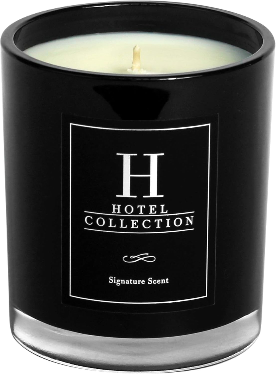24K Magic Candle in a Jar, with Hints of Lemongrass and Magnolia, 70 Hour Burn Time, 11oz Black: Home Improvement