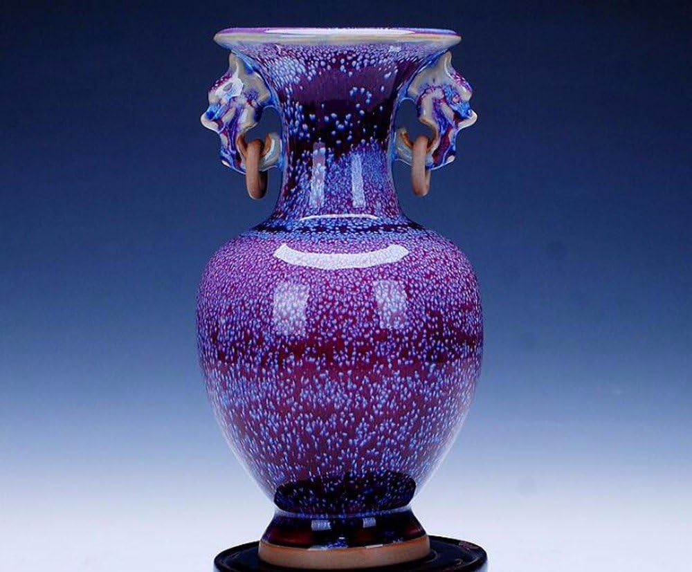 GJMDHP Ceramics / porcelain antique vase piece / modern living room decoration crafts classical ornaments Home Furnishing
