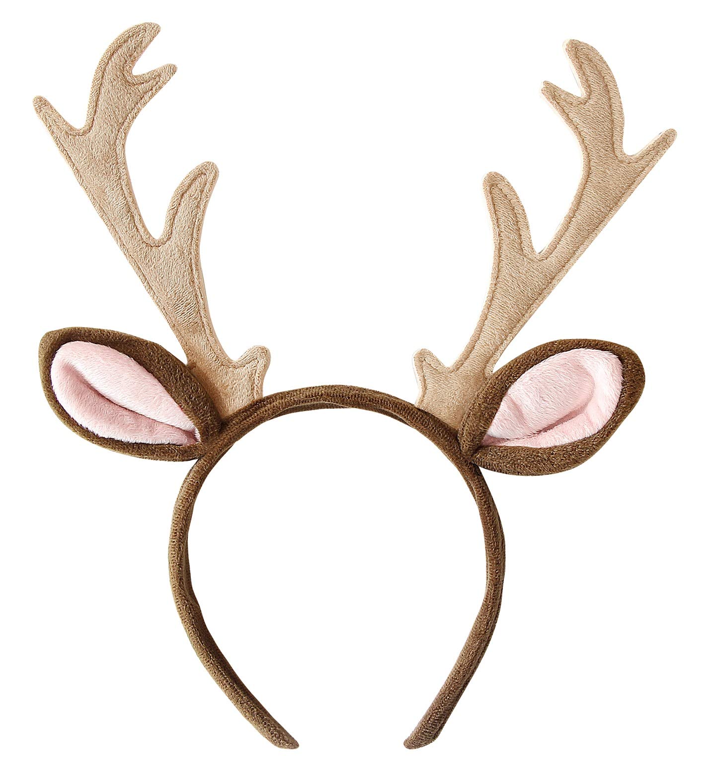 W WIDMANN MILANO Party Fashion - Adult Reindeer Headband, Snowmen, Christmas, Carnival, Theme Parties