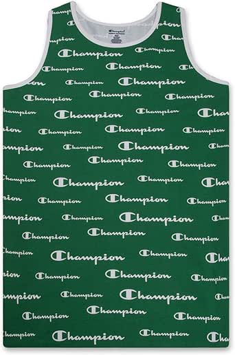 champion logo tank tops