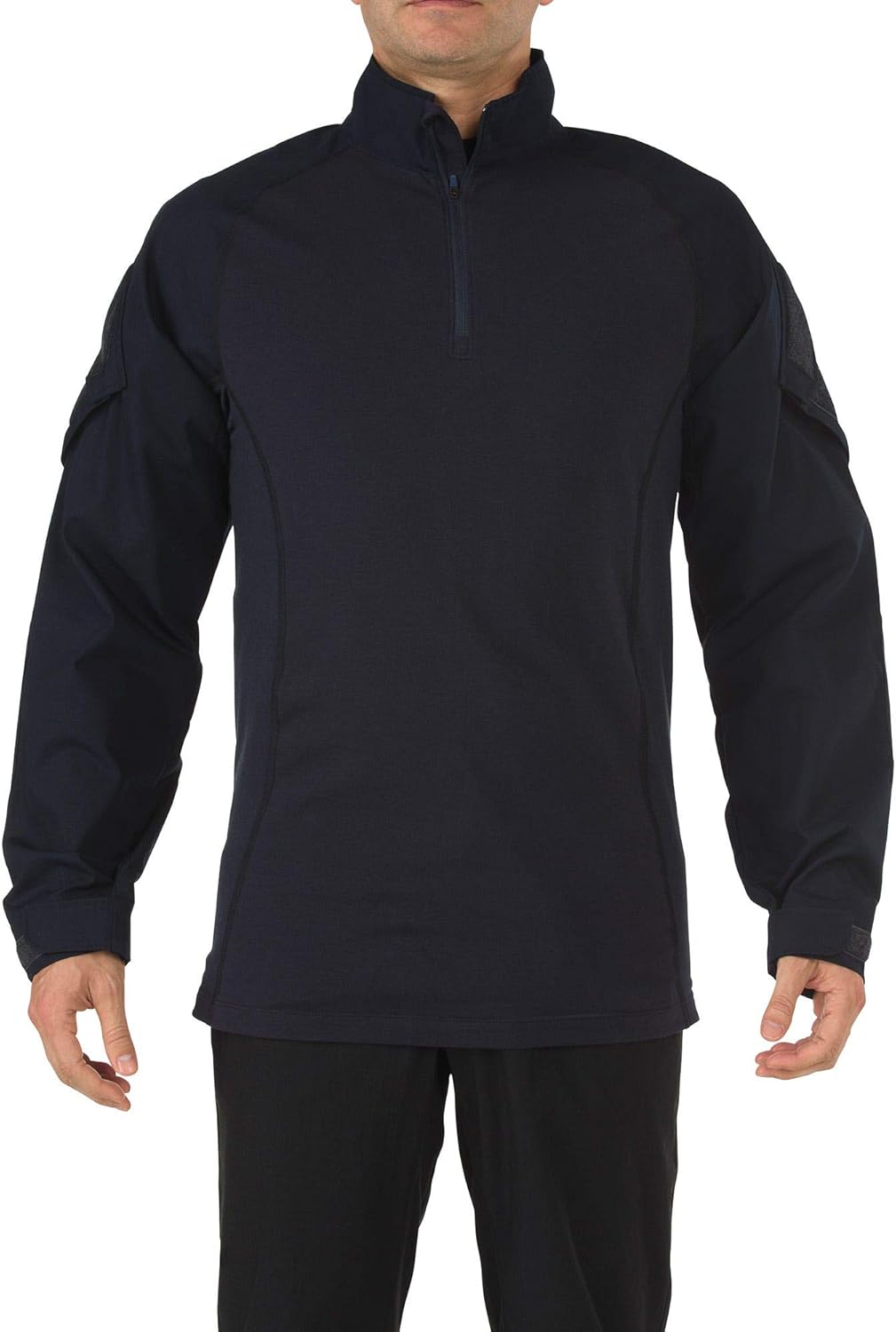 5.11 Tactical Men's Rapid Assault Long Sleeve Shirt, Poly/Cotton Ripstop, Shoulder Pockets, Style 72194: Clothing