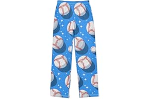 MFTJYO Blue Ice Cream Drip Pajama Pants Long Sleep Pant Soft PJ Bottoms Sleepwear