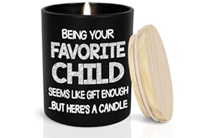 TEEZWONDER Father's Day Gifts for Dad from Daughter Son - Scented Candle Vanilla Lavender 10 oz - Fathers Day Birthday Gifts for Dad Mom, Funny Grandma Grandpa Gift Ideas