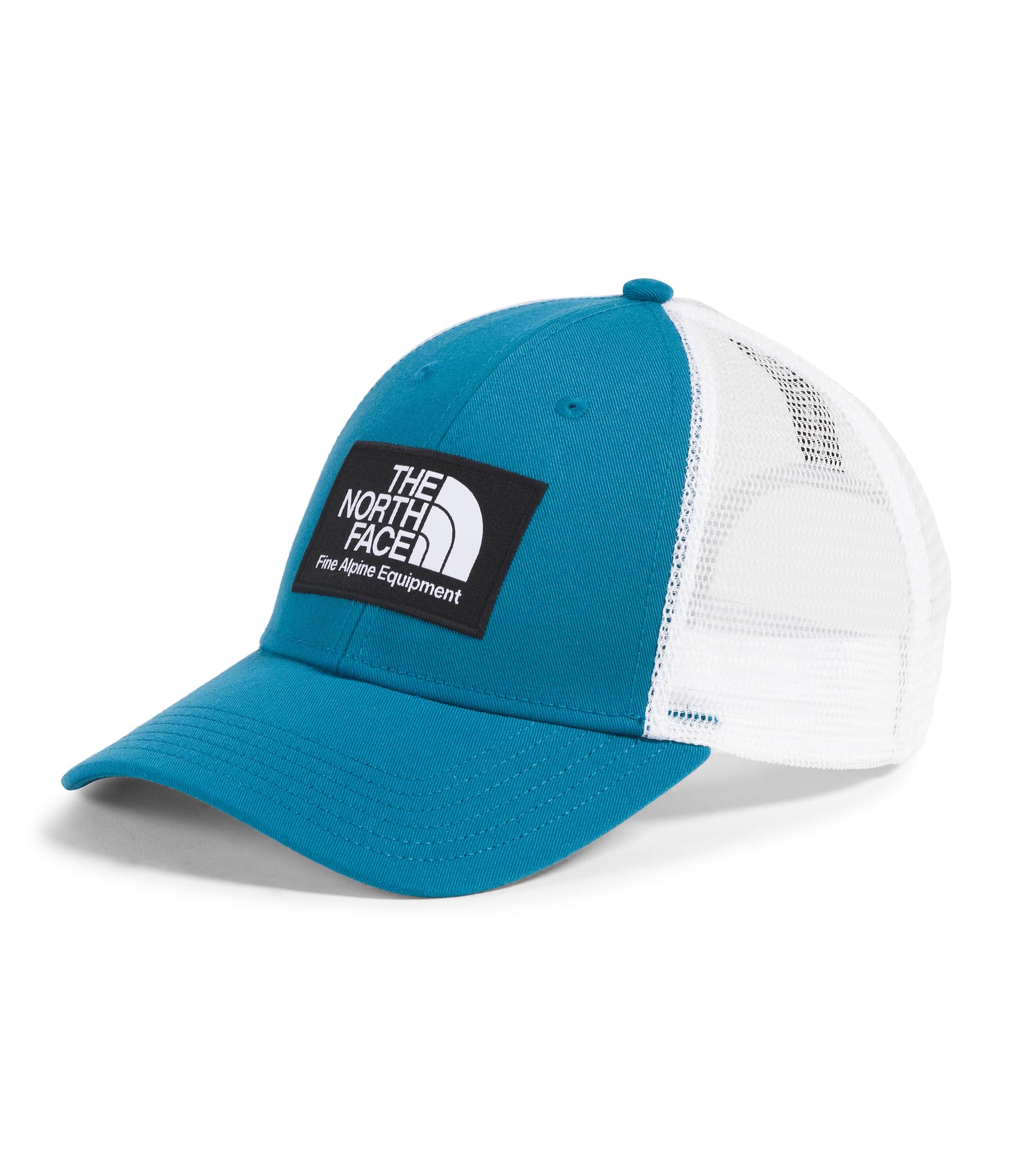 The North Face Mudder Trucker Baseball Cap | Classic Fit Snapback Hat for Men & Women with FlashDry Sweatband, Breathable Fabric, Dusk Blue, One Size Image