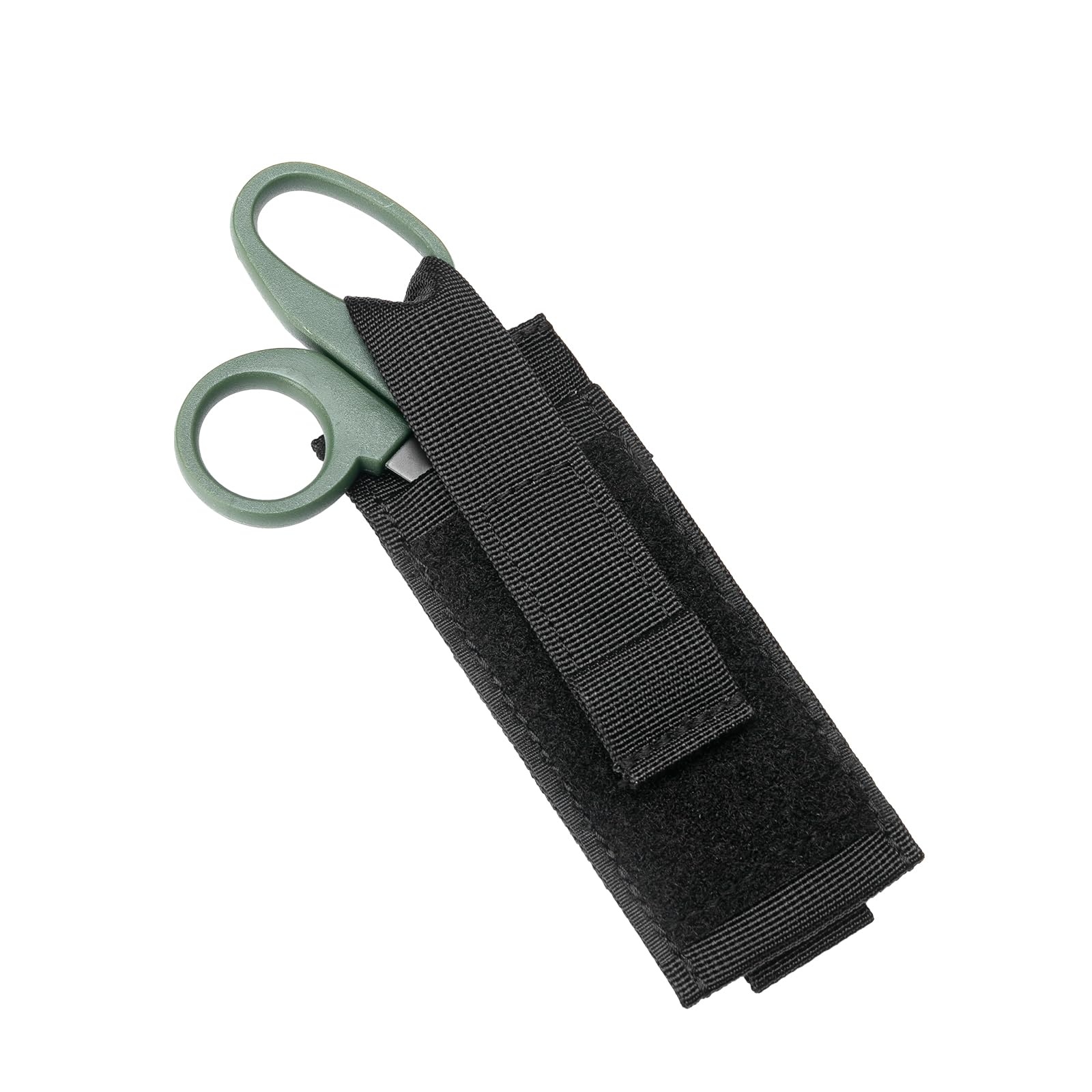 EXCELLENT ELITE SPANKER Tactics Scissors Tool EMT EMS Medical Shears Pouch Scissors Bag Hand Tools PouchEMS Medical Shears Pouch(Black)