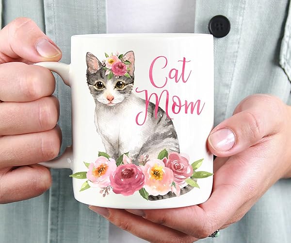 Cat Mom Mug Amazon.ca Handmade