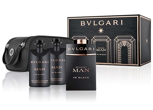 Bvlgari Man In Black Gift Set with Pouch