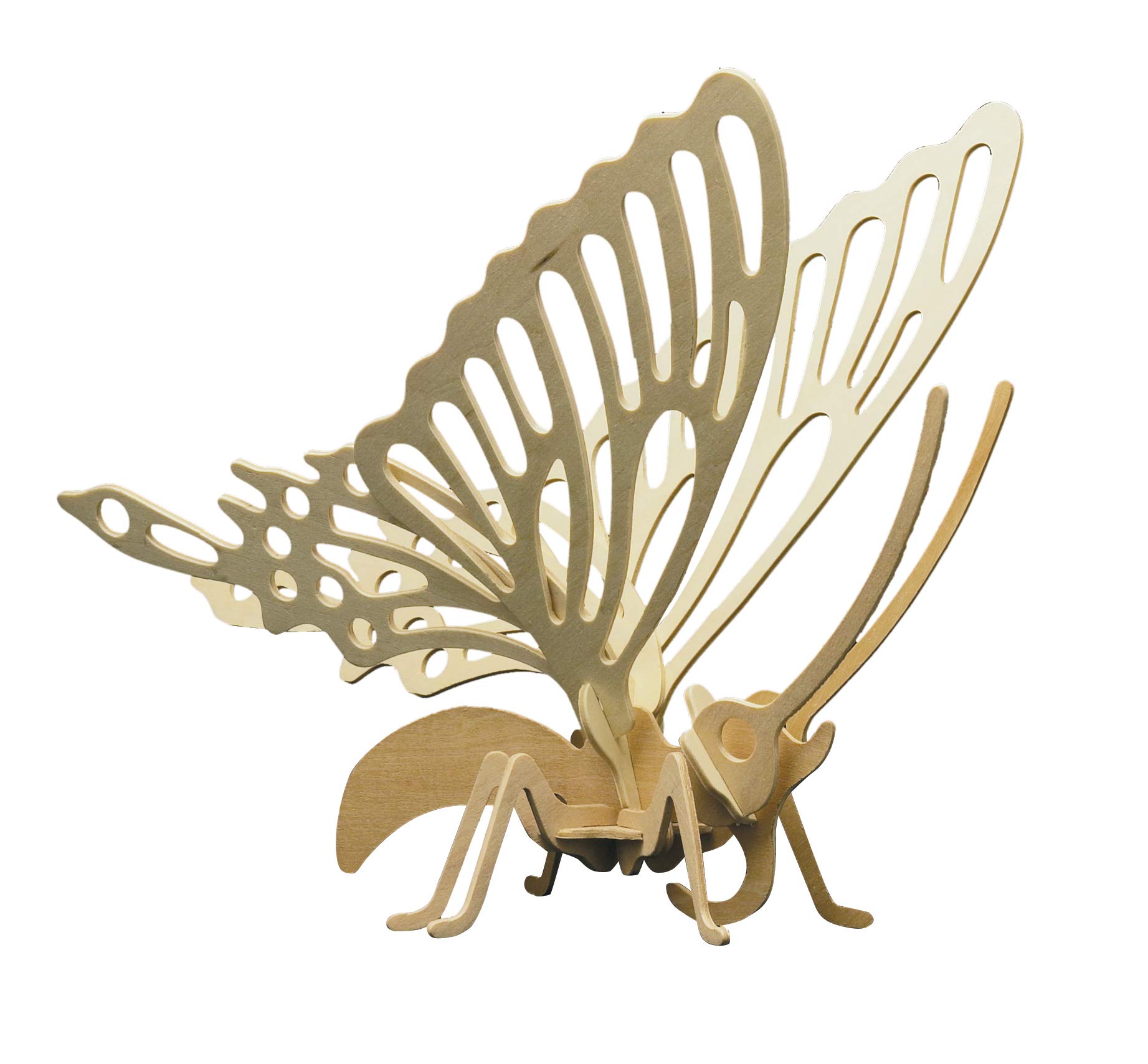 Donau Elektronik M860-4 Wood Design Butterfly, Multicolour