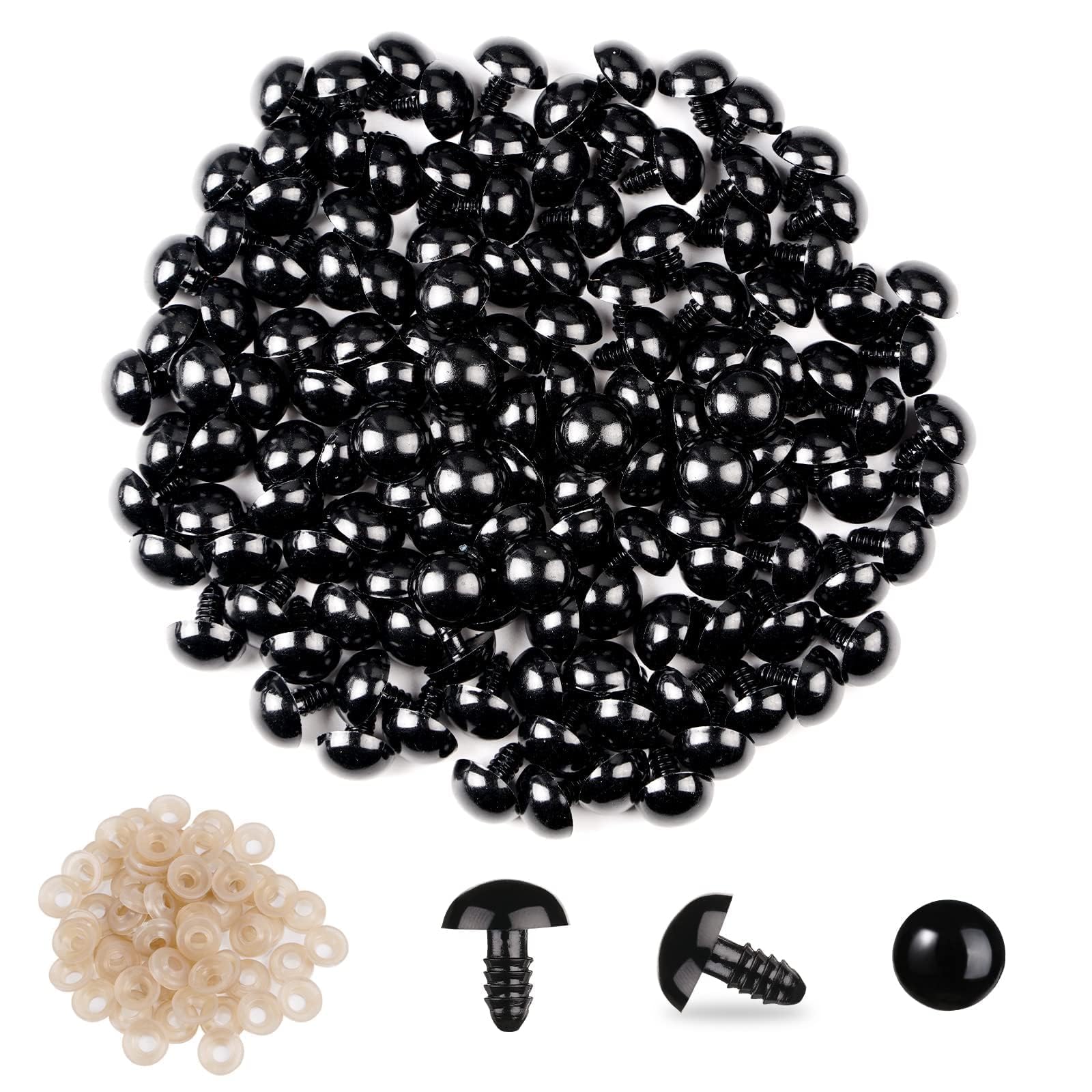 Vanblue 260pcs 18mm Safety Eyes for Amigurumi with
