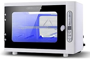 Smiledt Nail Tool Sterilizers UV 12L Lighting Autoclave Machine for Labs, Salons & Home