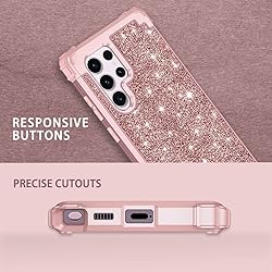LONTECT for Galaxy S23 Ultra Case with 2 Camera