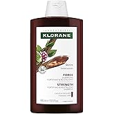 Klorane Strengthening Shampoo with Quinine - Dermatologist-Tested - Natural Alternative Thickening Shampoo for Hair Thinning - Support Stronger, Healthier Hair for Men & Women - 13.5 fl. oz.