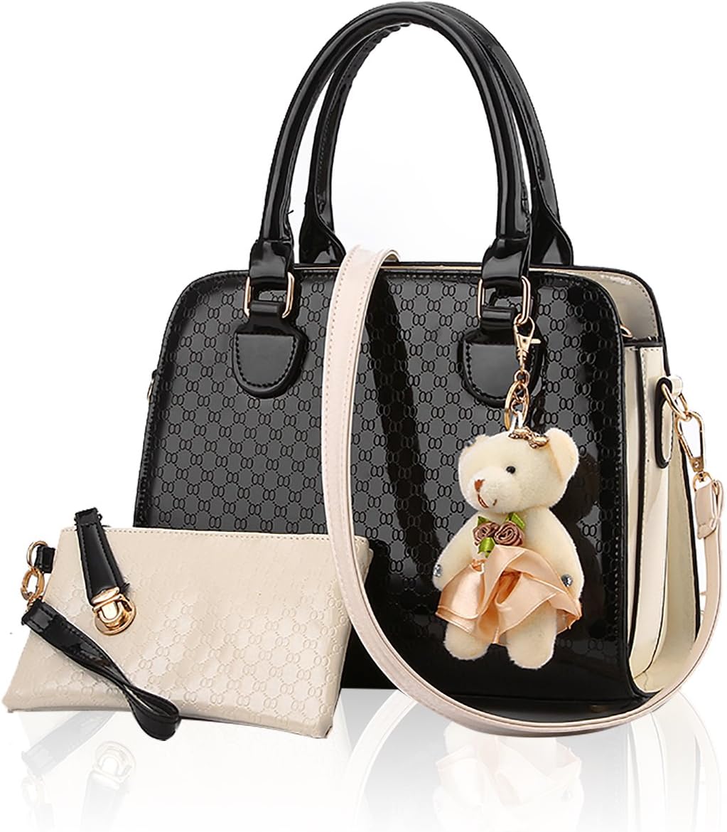 Women Handbags Fashion High Capacity Shoulder Bags Cross-Body Top-Handle Totes KA-KUK6700 Golden