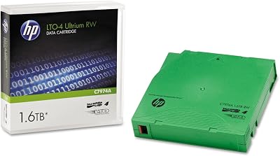 HP LTO4 Ultrium 1.6 TB RW Data Cartridge C7974A - 800-1600GB