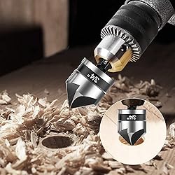 5 Pcs Countersink Drill Bit Set, Industrial Grade