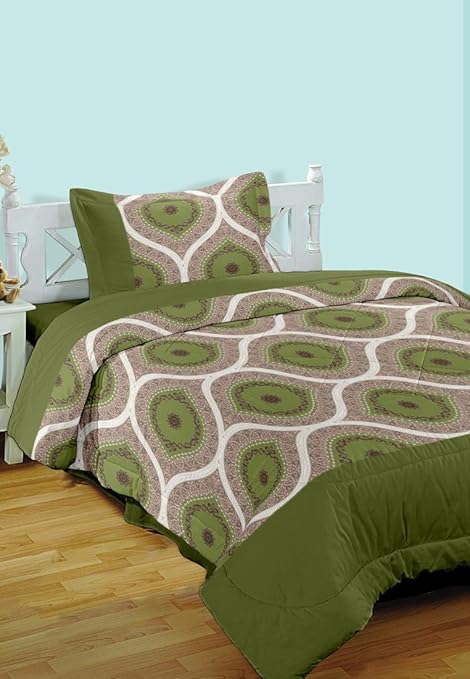 Buy Lorena Gallasia Single Comforter Bedding Set Forest Green