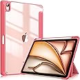 Fintie Hybrid Slim Case for iPad Air 11-inch M3 (2025) / M2 (2024), iPad Air 5th (2022) / 4th Generation (2020) 10.9 Inch - Shockproof Cover with Clear Back Shell & Pencil Holder, Watermelon