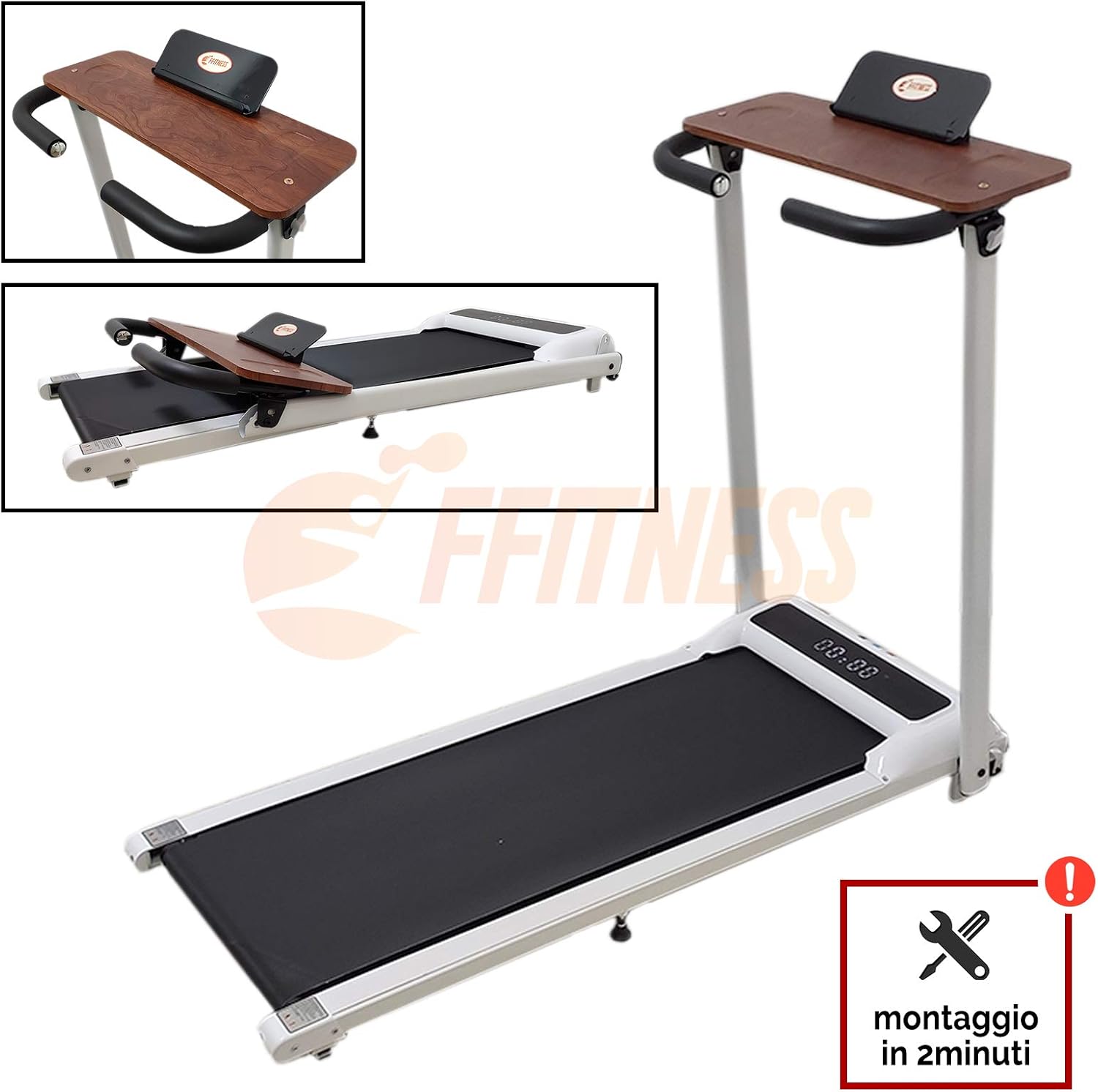 tapis roulant pieghevole per uomo