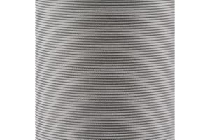 Beadalon 49 Strand Stainless Steel Bead Stringing Wire, .018 in / 0.46 mm, Bright, 100 ft / 31 m