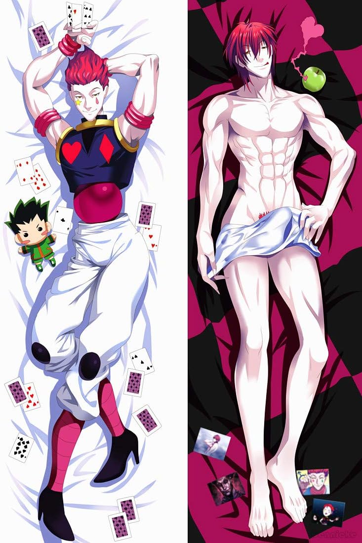 Dennieke Hisoka Hunter X Hunter Male Peach Skin 62.9in x 19.6in(160x50cm) Japanese Pillowcases