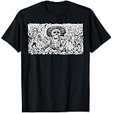 Vintage Mexico Day Of The Dead TShirt - Dia De Los Muertos T-Shirt