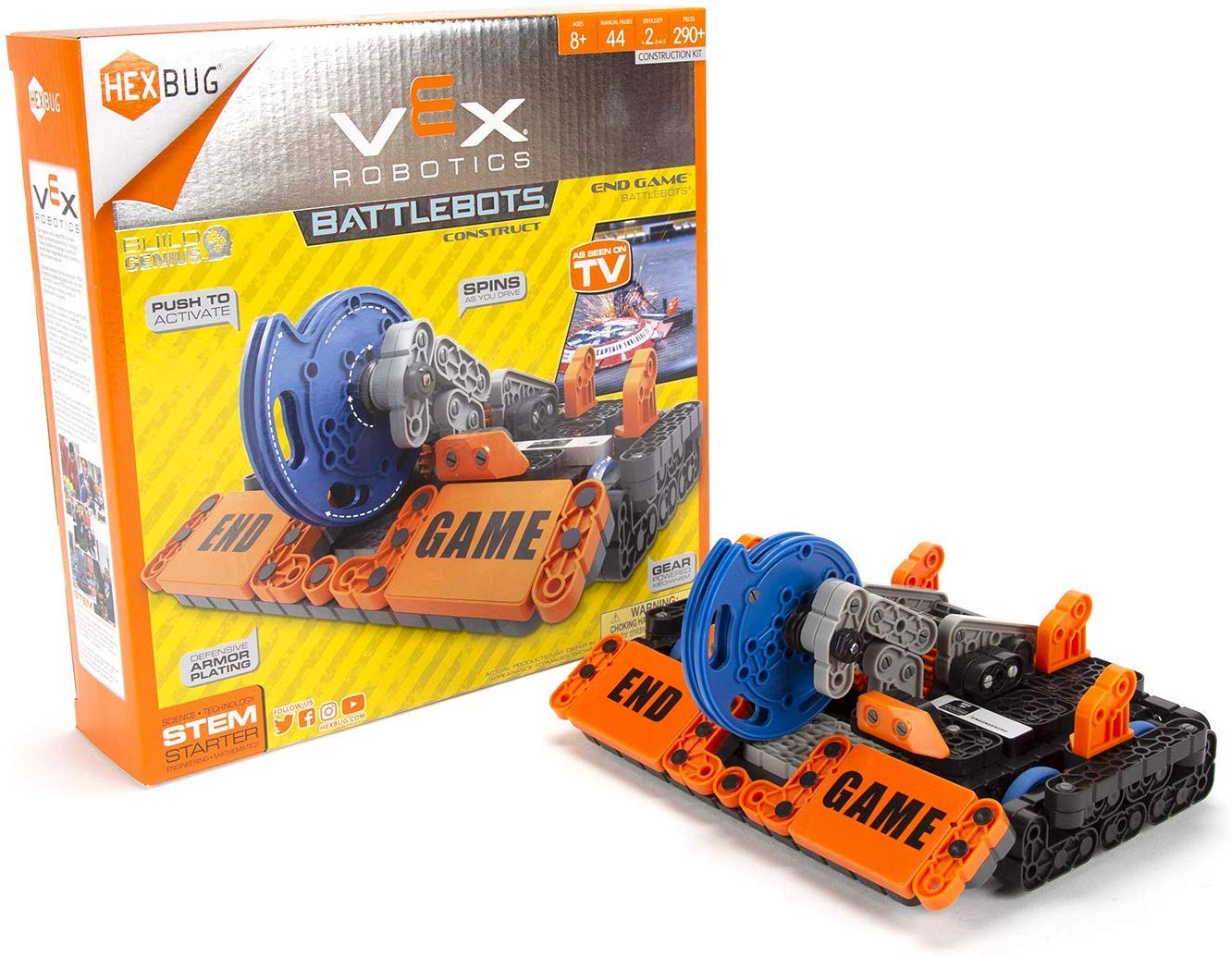 hexbug vex iq robotics construction kit