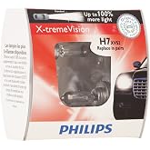 Philips H7 X-tremeVision Upgrade Headlight Bulb (Pack of 2)