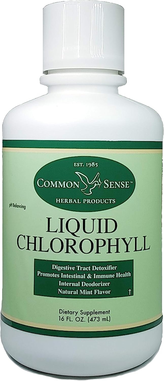 Liquid Chlorophyll 16oz. Natural Mint Flavor Immune Health Intestinal Support