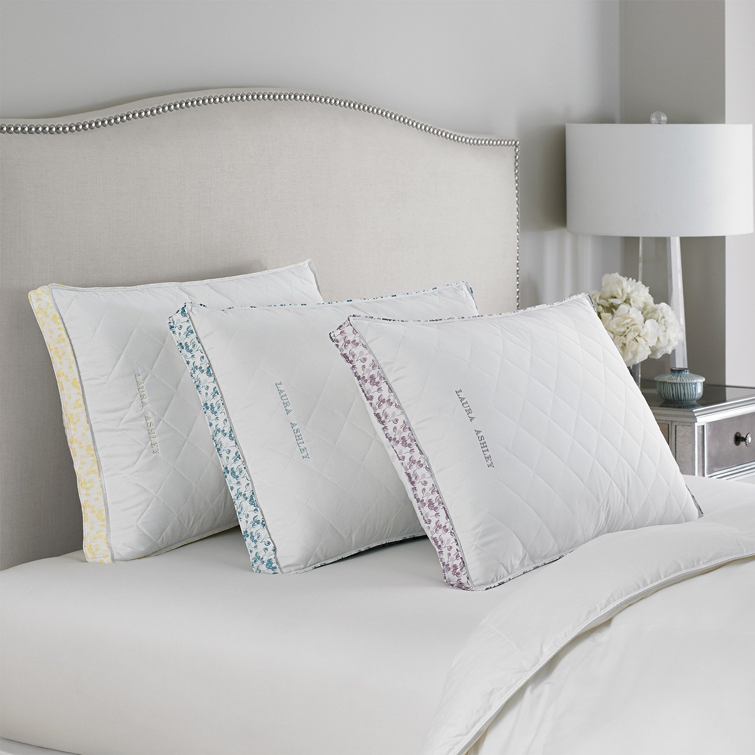 Amazon Com Luxury Laura Ashley Firm Density Ava Quilted Bed