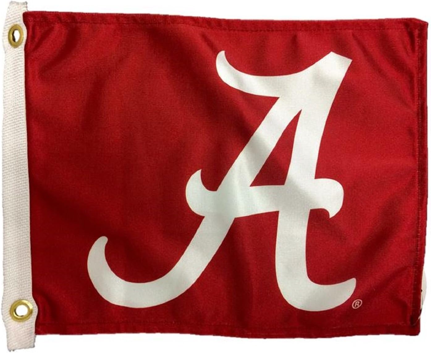 Flagpole To Go NCAA Alabama Crimson Tide Boat/Golf Cart Flag , 12" x 15"