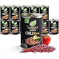 unMEAT Plant Based Meat | Easy to Prepare Plant Based Protein | Vegan Meat with Less Calories, Chili with Beans, 12 pack