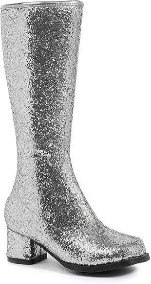 white gogo boots size 11