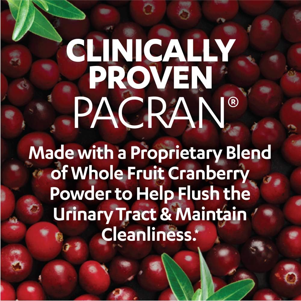 AZO Cranberry Urinary Tract Health Dietary Supplement, 1 Serving = 1 Glass of Cranberry Juice, Sugar Free, 100 Count: Health & Personal Care