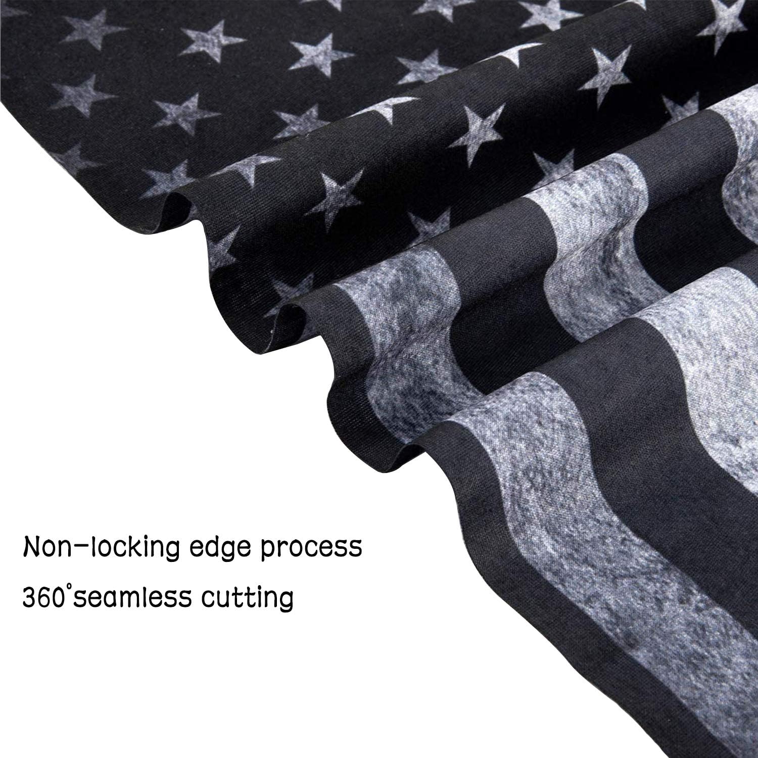 6 Pcs Bandana Face Mask Neck Gaiter, Scarf Headbands Balaclava Headwear Tube Windproof Seamless Face Cover: Clothing