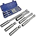 TR TOOLROCK Magnetic Swivel Spark Plug Socket Set 6PCS, 3/8-Inch Drive Socket Set Includes 9/16” 5/8” 13/16” 14MM with 4-Inch, 6-Inch, 11-Inch Extensions, 12-Point, CR-V with Box