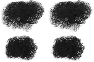 VALICLUD Kids Afro Hair Bun Synthetic Wig Puff with Hairpin Soft Toddler Hair Accessories for Girls Party Dress up Photograph