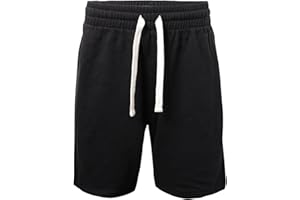 PROGO USA Men’s Shorts – Classic Fleece Workout Shorts - Men Shorts Casual with Elastic Waist