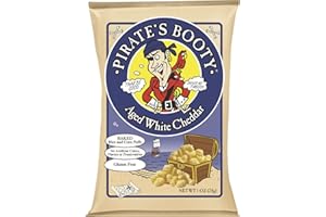 SKINNYPOP B&G Foods 60104 Rice and Corn Puffs, White Cheddar, 1 oz., 24/CT, Multi