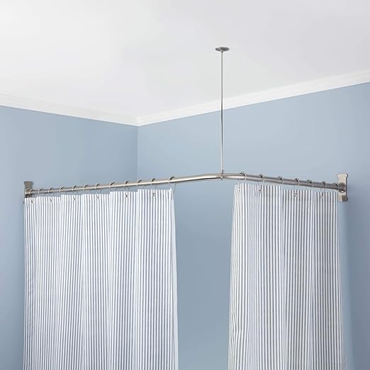 Amazon Com Signature Hardware 198958 60 X 30 Corner Shower