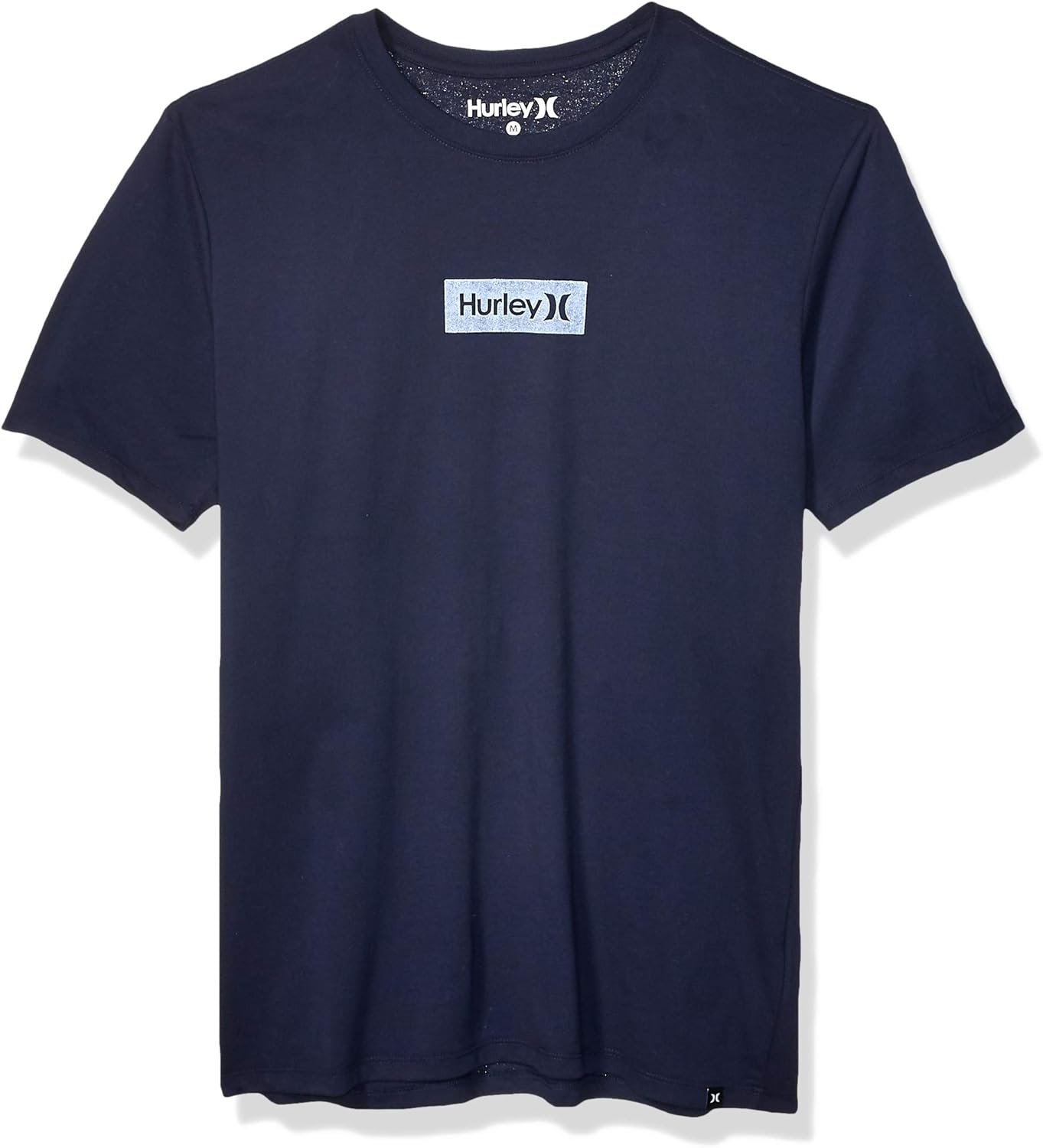 Hurley Men's Dri-fit Box Logo Short Sleeve Tshirt: Clothing