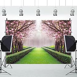 Leowefowa Vinyl 7x5ft Spring Backdrop Valentine's