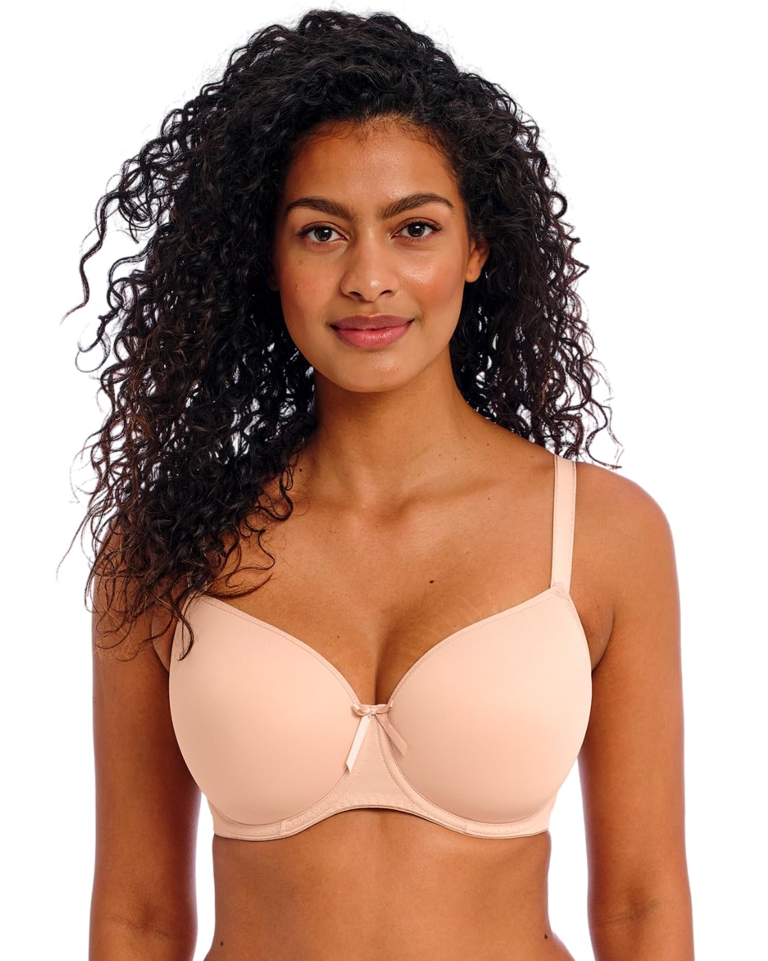 Photo 1 of Freya Women's Fancies Underwired Balcony T-Shirt Bra Bra, Natural Beige, 30F