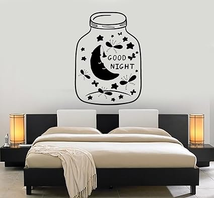 Amazon Com N Sunforest Wall Vinyl Decal Bedroom Quotes Good
