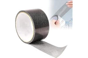 HILOST Strong Adhesive Screen Repair Tape,2024 New Creative Screen Anti-Mosquito Repair Tapes,Household Self-Adhesive Screen Window Repair Patch for Doors,Windows (Black)