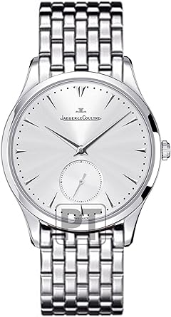 Jaeger LeCoultre Master Control Grande Ultra Thin Silver Dial Stainless Steel Mens Watch Q1358120