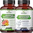 Zazzee Artemisinin Capsules and Advanced Immune Support Tablets